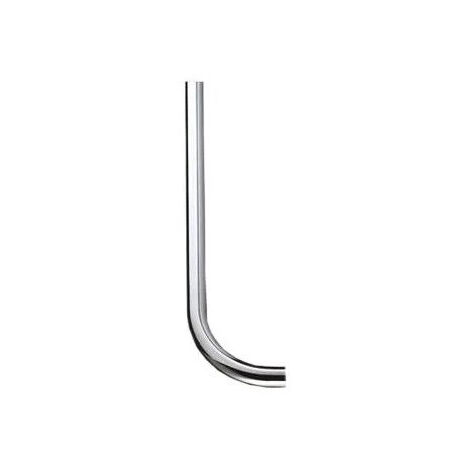 Tube de chasse coudé diamètre 32 mm – Laiton chromé – Longueur 52 cm – Compatible systèmes Presto EYREM et ECLAIR