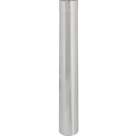 Tube de cheminée en inox Ø102 mm, 1000mm