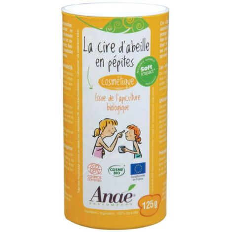 Tube de cire d'abeille cosmétique 125 g