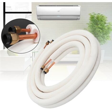 Tube de Climatiseur TEMPSA - 1/4+3/8 - Cuivre Isolé - 3M