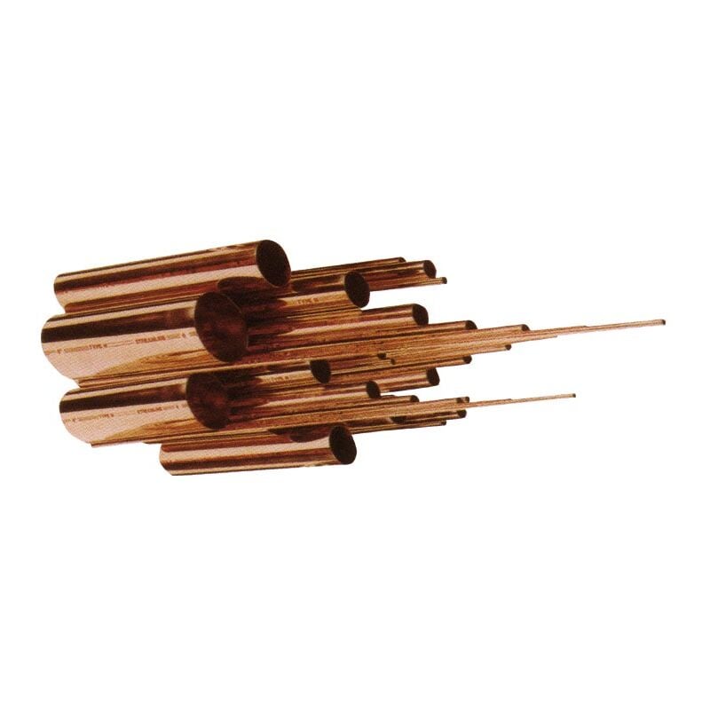 Tube de cuivre en barres de 5 mètres Tube de cuivre en barres de 5 mètres - épaisseur 7/8' (22,22 x 1 mm)