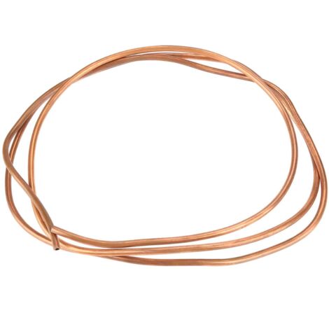 Tube de cuivre souple -2m T2 tuyau de tube de bobine de cuivre souple ID 4mm OD 5mm épaisseur 0.5mm pour la réfrigération