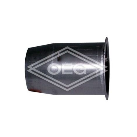 Tube de flamme 80 x 1,5 x 123 mm