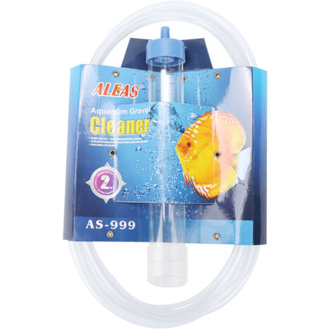 Tube de Nettoyage Professionnel pour Aquarium, Pompe à Eau pour Changement d'Eau, Kit d'Entretien pour Petit Réservoir à Poissons