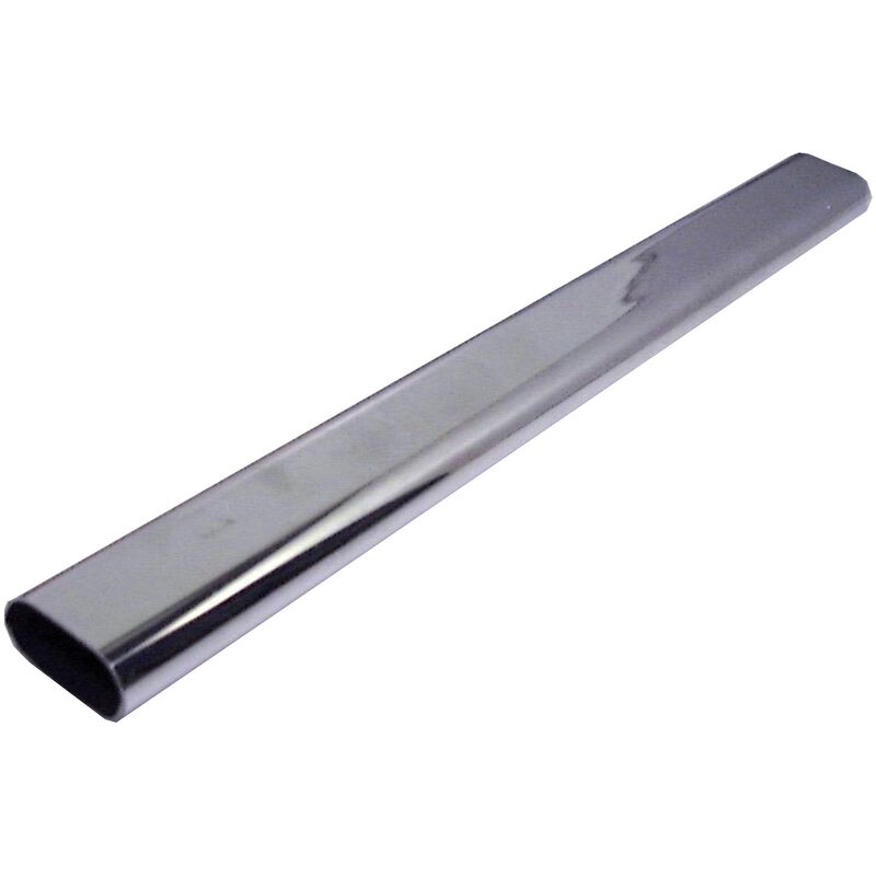 Tube de penderie ovale 30X15 lg 3m acier chromé Duval 51-1029-0130
