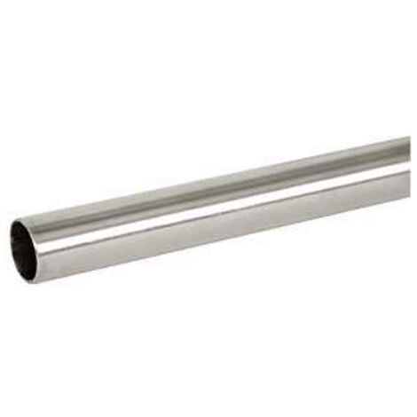 Tube de poignée de tirage modulaire diamètre 40x1,5x2500mm inox 316 forme l - DUVAL - 22-0720-4425