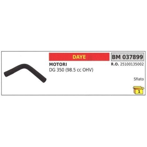 Tube de purge DAYE tondeuse DG 350 037899