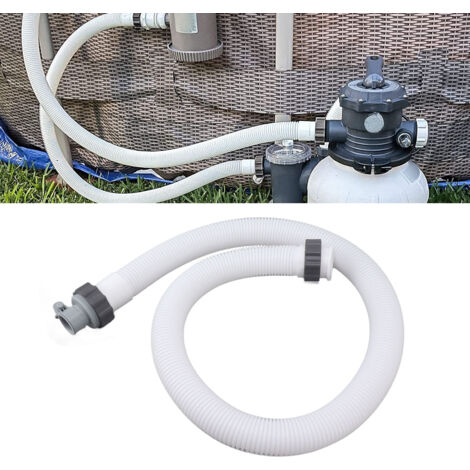 Tube de remplacement pour pompe de filtration de piscine - Pompe à filtration avec tube 59in et adaptateur type B