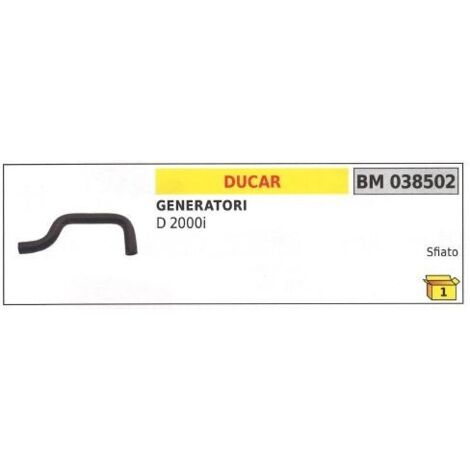 Tube de reniflard pour générateur DUCAR D 2000i 038502