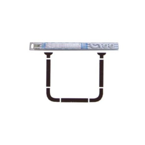Tube de rideau de douche 80+ 80+ 80 Aglaia 02617