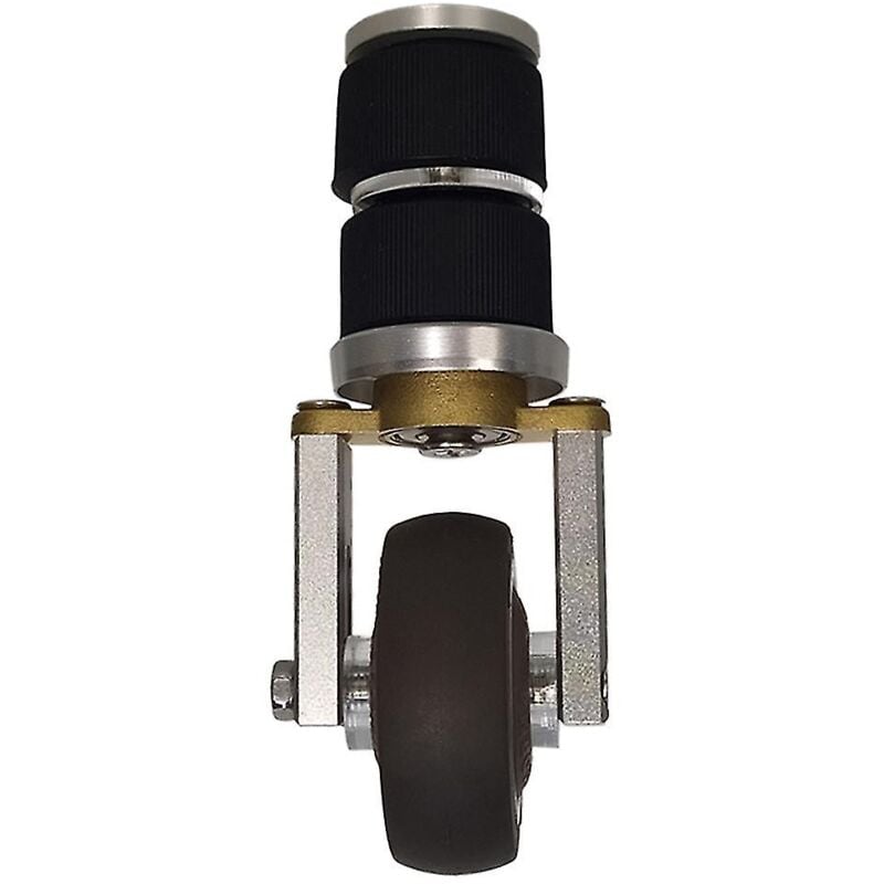 Fei Yu - Tube de selle de vélo pliable Roue de poussée pour vélo Argent