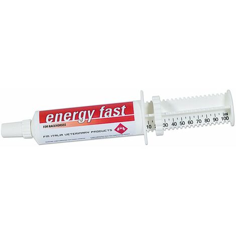 Tube de seringue bidose 80g ENERGY FAST énergie, force et puissance