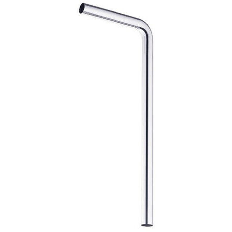 Tube de sol 90° g1 1/4x220x680 mm chromée