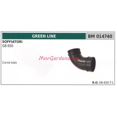 Tube de soufflerie coudé GB 650 GREENLINE 014740