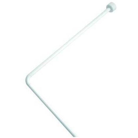 TUBE DE SOUTIEN D'ANGLE POUR RIDEAU DE DOUCHE