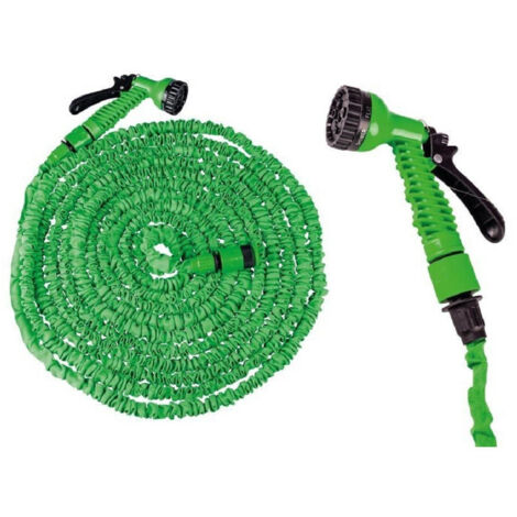 Tube D'eau Extensible De 10 à 30 Mt Flexible Avec Le Pistolet 6626004
