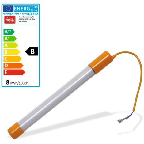 Tube d'éclairage pour cabine de sablage Dema D24370 et D24372