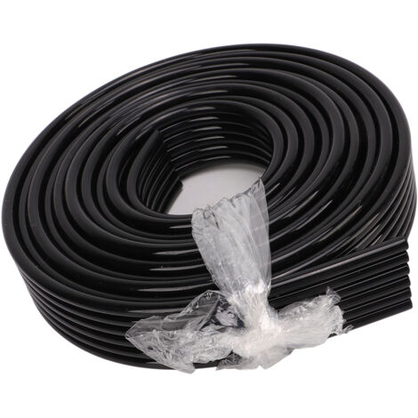 Tube d'encre souple 6 canaux diamètre 5mm x 3mm long 3 m pour imprimantes à jet d'encre et UV, couleur noir