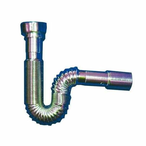 Tube d'évacuation pour évier 1"1/2 x 32 350/750 chromé