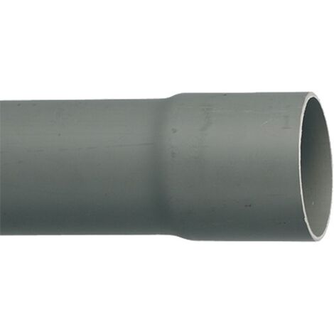 Tube d'évacuation PVC 4m M1 D 80mm - WAVIN - 3040441