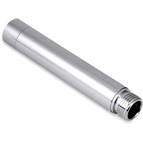 Tube d'extension de douche en acier inoxydable, rallonge pour pommeau de douche