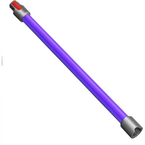 Tube d'extension de Rechange pour Dyson v11 V15 V10 V7 V8 Aspirateur Sans Fil, Tube Rallonge en Aluminium Baguette Extensible，Accessoire pour aspirateur (Violet.)
