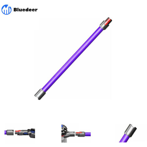 Tube d'extension pour aspirateurs Dyson V7 V8 V10 V11, 73CM (violet) H197