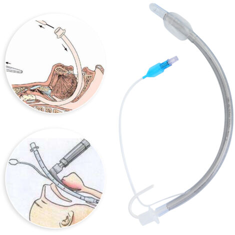 Tube d'Intubation Endotrachéale 7.0 - Conçu pour Voies Nasales et Buccales