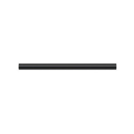 Tube droit noir mat