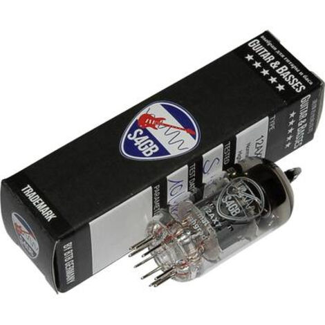 Tube électronique BTB Vertrieb 12AX7-S4GB Normal Gain Double triode Nombre de pôles: 9 Culot: noval 1 pc(s)