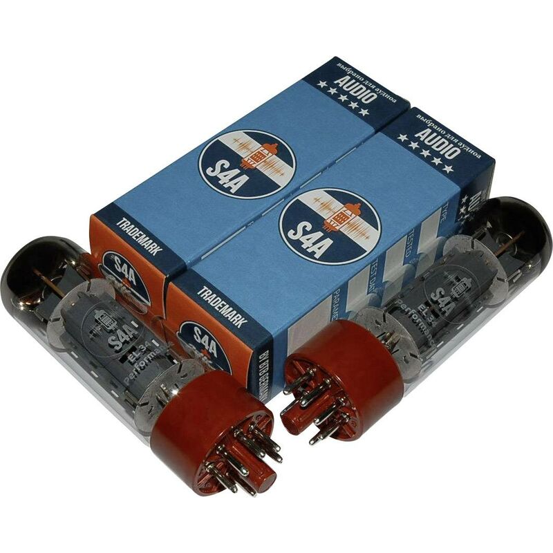 N.a. - Tube électronique (par paire) EL34 S4A Performance Pentode finale Nombre de pôles: 8 Culot: octal 2 pc(s) S218201