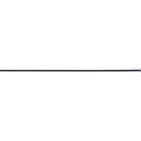 Tube en cuivre chrome 1/2" bord 12mm x 1000mm