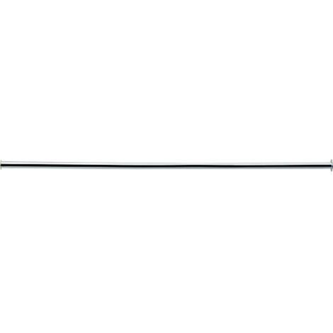 Tube en cuivre chrome 3/8" collet battu x 1/2" collet battu 10mm x 600mm