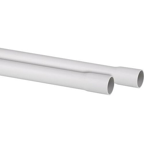 Tube en plastique, gris DN16 (13,7 mm), (GIBO a 72) emballage : 37 x 2 m