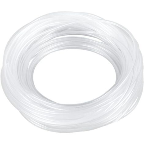Tube en Silicone Non Toxique 4mm/5.6mm x 10 Mètres pour Tuyau d'air, Tube en PVC Flexible Idéal pour Réservoir et Aquarium