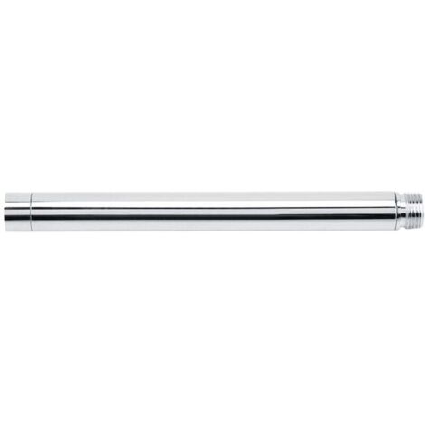 Tube Extension Douche Rond Acier Inoxydable 8 Pouces Chromé Accessoire Salle De Bain