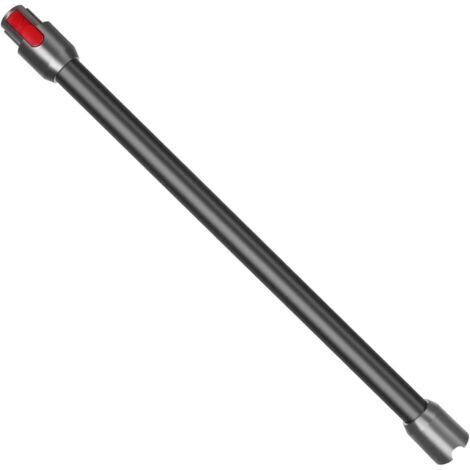 Tube Extension pour Dyson V10 V11 V15 V8 V7 Aspirateur, Tube Rallonge Accessoire Dégagement Rapide Baguette Extensible, 72cm - Noir