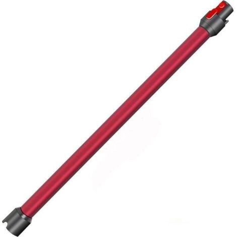 Tube Extension Rechange Compatible pour Dyson v11V10 V15 V8 V7 AspirateurTube Prolongateur Rallong BROSSE ET ACCESSOIRE D’ASPIRAT –Rouge