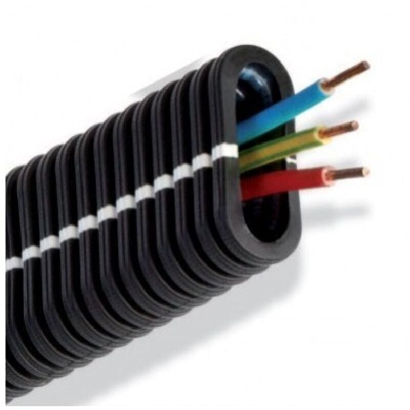 Gaine facilofil 100 4G1.5 bnrvj HO7VU sta forme plate pour les zones difficiles Courant 59024014