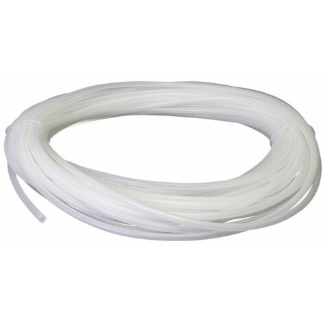 Tube flexible Blanc translucide RS PRO, diam. 5mm, long. 25m, pour Transfert de produits chimiques, Approvisionnement ( Prix pour 1 )