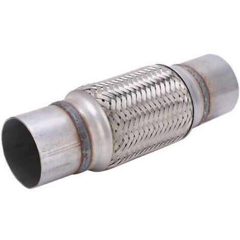 Tube flexible ondulé d'acier inoxydable de tuyau flexible d'échappement de 2.5x10in pour des camions de voiture