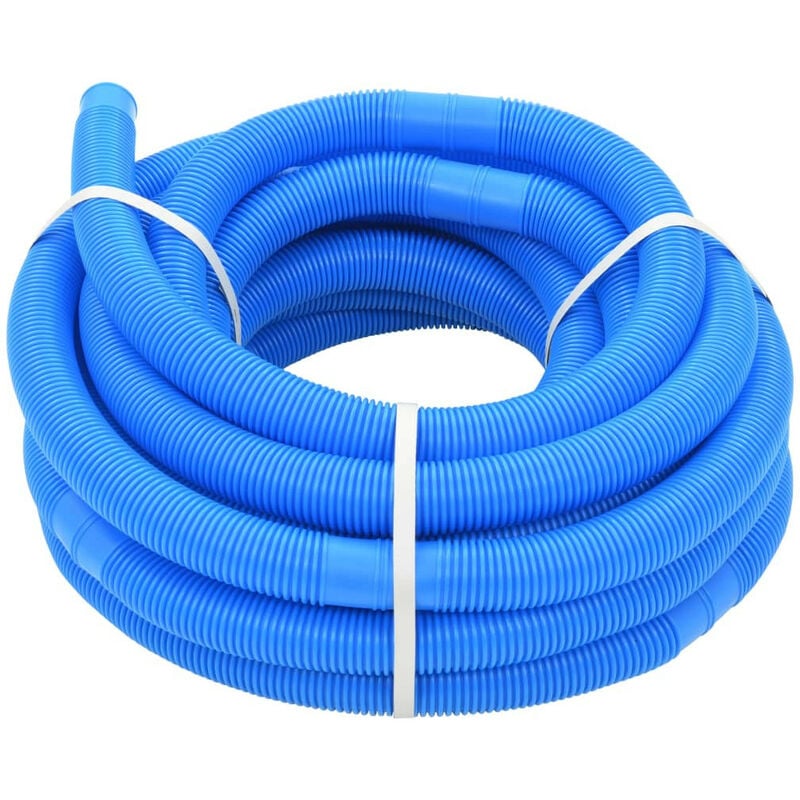 Les Tendances - Tuyau de piscine bleu 32 mm 15,4 m