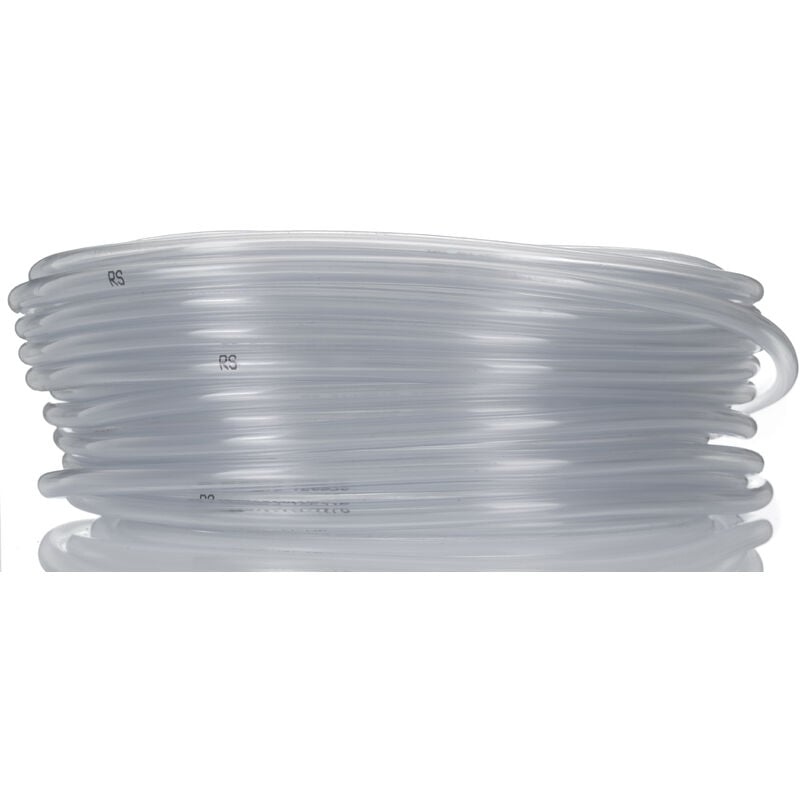 Tube flexible pvc , ø 6mmx9mm, 25m, pour Alcool, Graisse, Huile, Pétrole, Solvant ( Prix pour 1 )