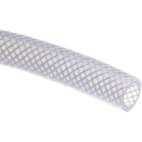 Tube flexible PET, PVC renforcé, Ø 12.5mmx17.5mm, 25m, pour Air comprimé,  Aliments, Eau ( Prix pour 1 )