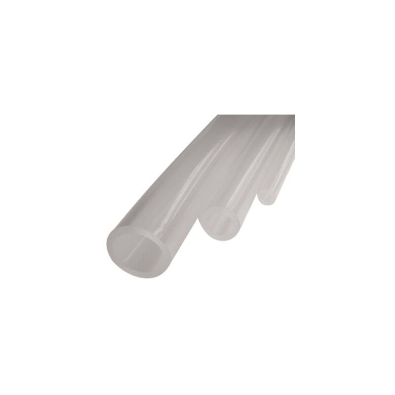 Rs Pro - Tube flexible Silicone, ø 0.5mm x ø 2.1mm, l 10m Translucide ( Prix pour 1 )
