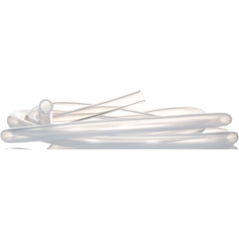 Rs Pro - Tube flexible Silicone, ø 12.8mm x ø 16mm, l 2m Translucide ( Prix pour 1 )