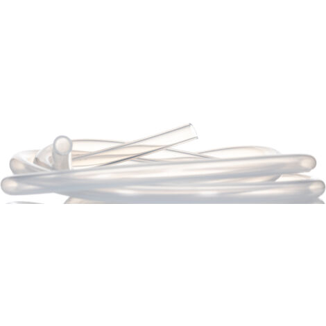 Tube flexible RS PRO Silicone, Ø 12.8mm x Ø 16mm, L 2m Translucide ( Prix pour 1 )