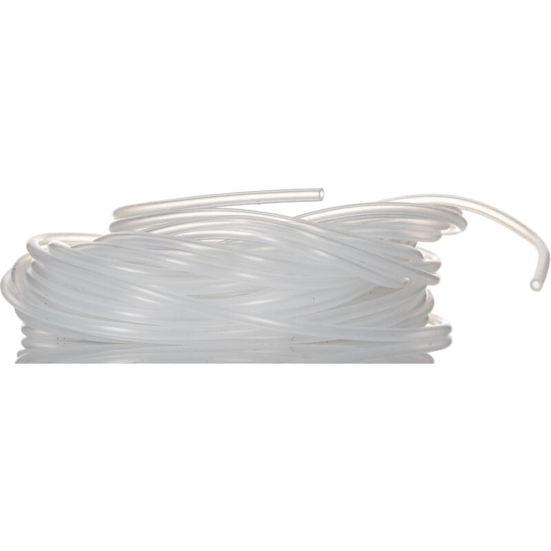 Rs Pro - Tube flexible Silicone, ø 3.2mm x ø 6.4mm, l 5m Translucide ( Prix pour 1 )