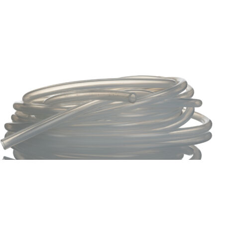 Tube flexible RS PRO Silicone, Ø 6.3mm x Ø 9.5mm, L 2m Translucide ( Prix pour 1 )