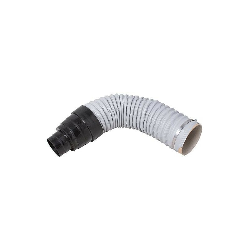 Tube flexible universel dn 100 avec colliers de serrage longueur 0,50 m